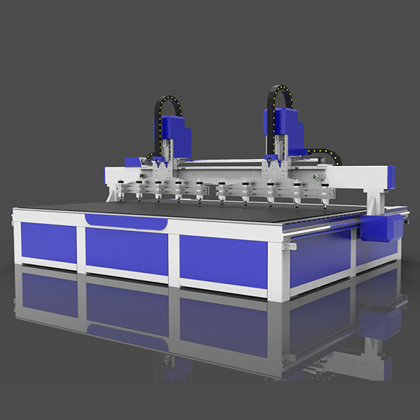 1325 2040 Mehrspindel-CNC-Fräsmaschine für die Holzbearbeitung