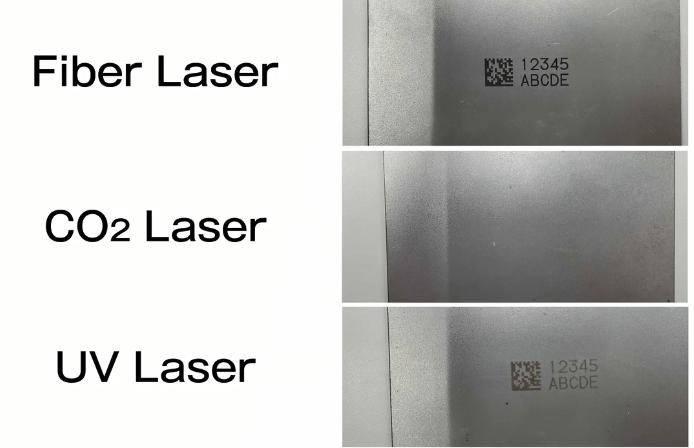 Faser vs. CO2 vs. UV-Lasermarkierung