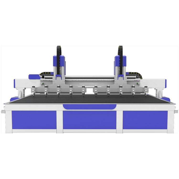 Mehrkopf-3D-Holz-CNC-Fräsmaschine